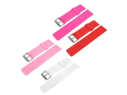 Dtcy Pacote Com 4 Pulseiras De Reposição Para Relógio Unissex De 20 Mm Para Estudantes Olysi Shop