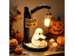 Luminárias De Halloween Em Formato Fantasmas, Abajur Com Tema Livro