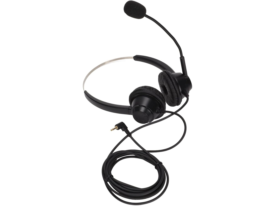 Fone De Ouvido Binaural Para Call Center Com Microfone Hd