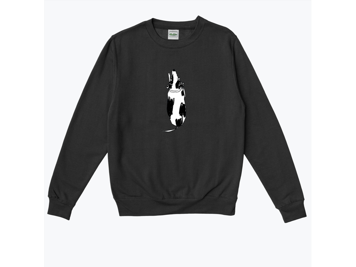 Unisex Walking Away From My Problems Black Sweatshirt-m