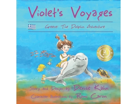 Livro Violets Voyages Greece the Dolphin Adventure de Denise Kahn (Inglês)
