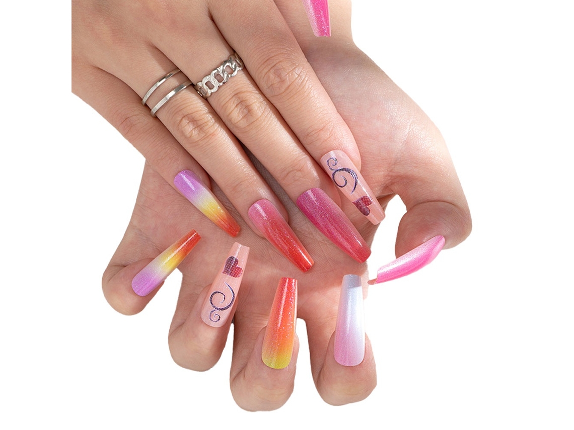 Elysve Unhas Postiças Em Algodão Natural E Madeira