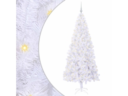 Conjunto 1 Decoração De Natal Vidaxl Branco Pvc (210 Cm)