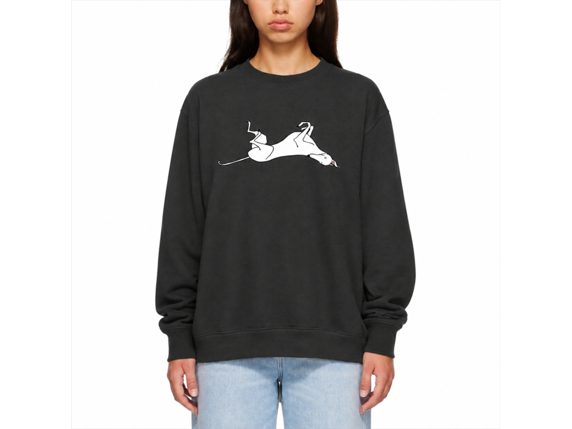 Rockinstone I Like To Roach Black Sweatshirt Unique Designer Style