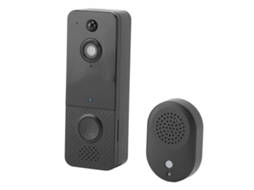 Timbre De Porta Sem Fio Com Câmera Wifi Detecção De Movimento Intercomunicação Visão Noturna Impermeável