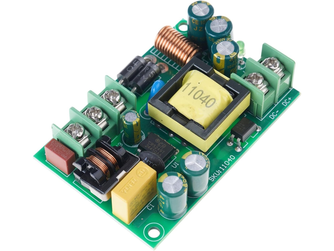Placa Adaptadora de Energia Cc 5v 3a, Entrada Ac220v, Saída Estável para SFUSHOS