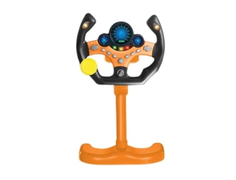 Volante Reclinável para Crianças com Música Iluminada Brinquedos Interactivos,... LUGA