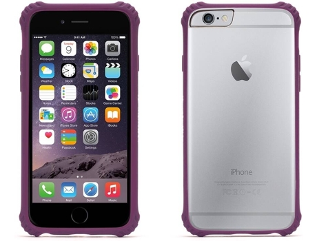 Capa iPhone 6, 6s, 7, 8  Survivor Core Roxo
