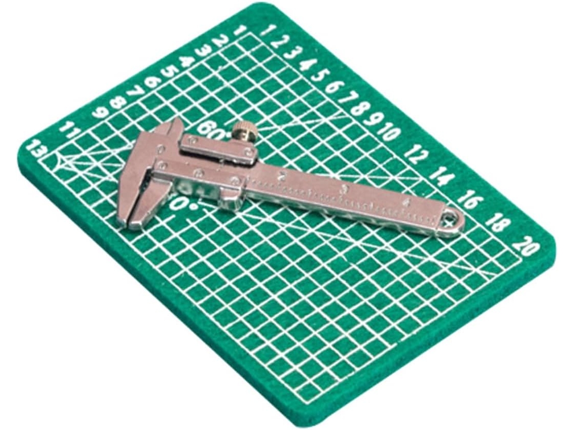 Paquímetro Vernier Mini Decorativo Para Decoração De Escolas E Quartos