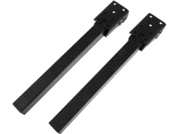 Pés De Sofá Cama Dobráveis Metal Reforçado, 29, 5cm, Suporte Dobrável Para Móveis Domésticos, Conjunto De 2 Peças