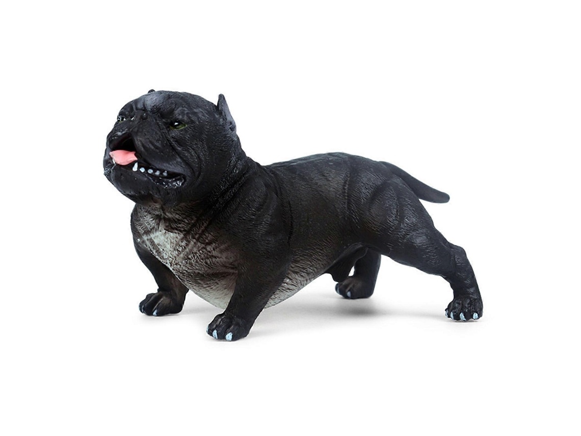 Figuras De Cachorro De Plástico Para Jardim E Escritório, Multicolorf