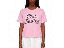 Rockinstone Grease P Ladies Light Pink T-shirt Size:l