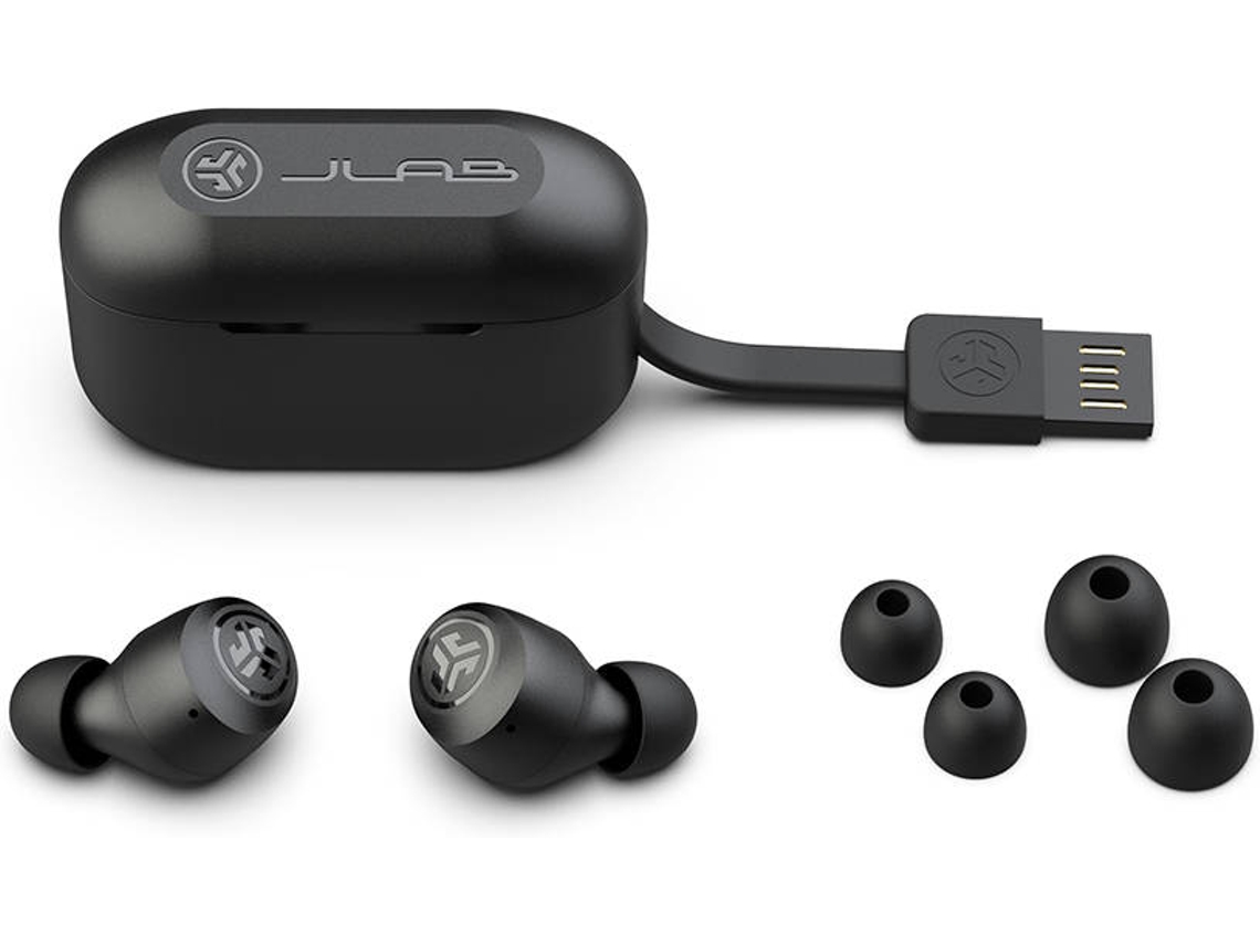 Auriculares Bluetooth True Wireless JLAB Go Air Pop (In Ear - Microfone -  Preto)