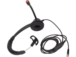 Fones De Ouvido Frzy Um Lado Só, Design Robusto E Controle De Volume Prático, Cancelamento De Ruído Plug And Play