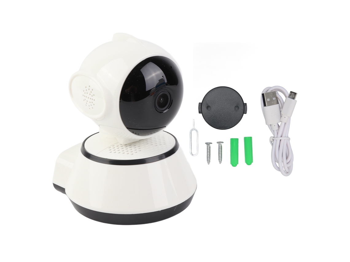 Câmera De Segurança Wifi 2.4ghz Interior Com Gravação Contínua