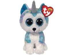 Peluche TY Husky (Idade Mínima: 36 meses - 15cm)