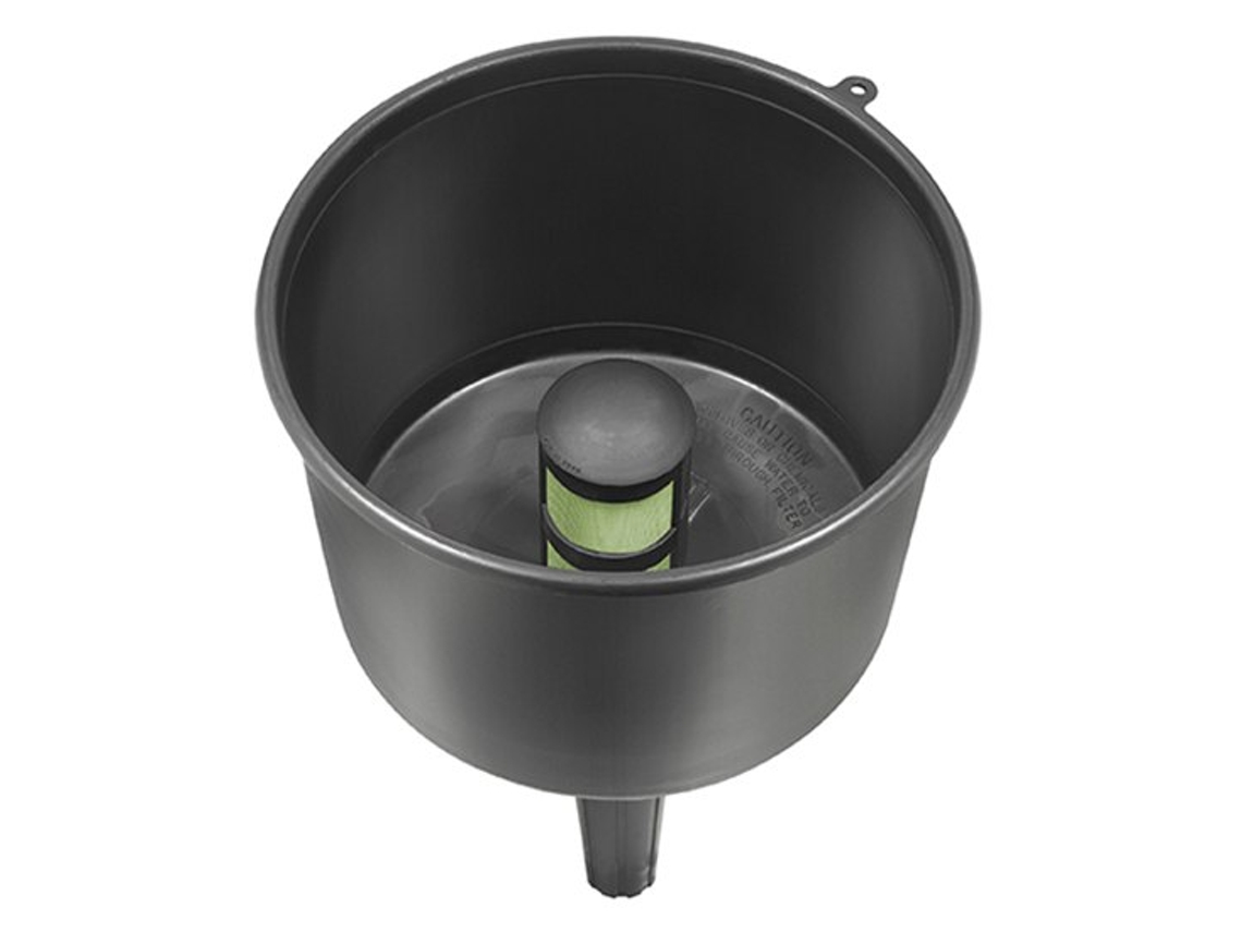 19L/Min Filtro Funil Prateado 22 X 25 Cmplastimo