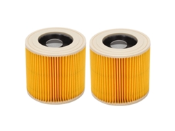 2x sacos de filtros de poeira de ar de substituição de qualidade para cartucho karcher filtro hepa wd2250 wd3.200 mv2 mv3 wd3