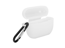 Capa De Silicone Protetora Para Estojo De Carregamento Do Fone De Ouvido Bluetooth Ios Earbuds Pro/iii Transparente