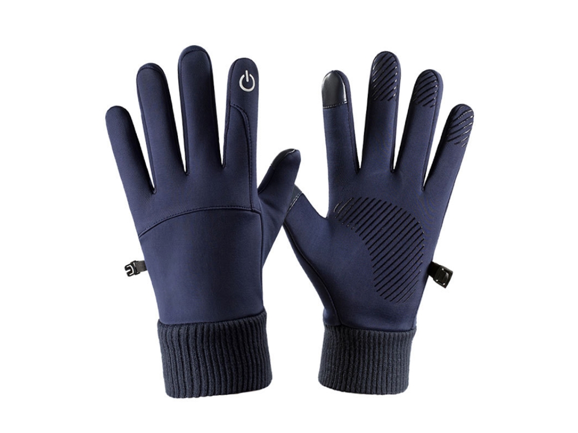 Luvas Quentes De Inverno Com Tela Tática Impermeáveis Antiderrapantes Para Ciclismo Hiking E Skiing