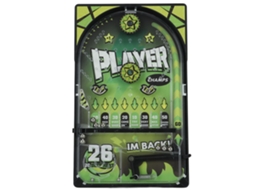Primerox brinquedo de Pinball para Crianças Portátil Jogo a Pronta Mão Desenvolve Coordenação Visuo motora Verde Escuro