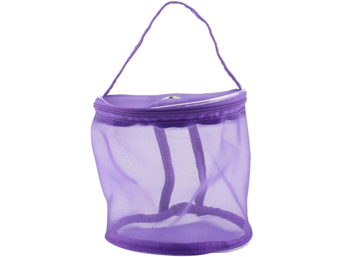 Bolsa De Tricô De Malha Cilíndrica Portátil Para Fios Leve E Slowmoose