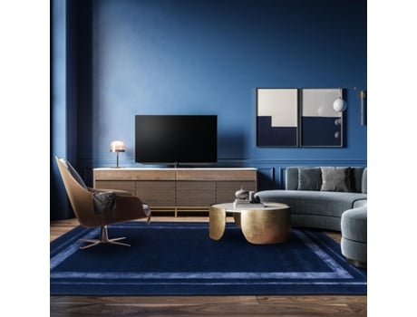 Tapete de sala azul Redbrook 250X350 LAURA ASHLEY