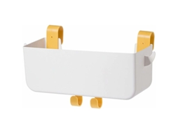 Lurelia Bolsa De Cabeceira, 4 Ganchos, Suspensa, Com Bolsos, Em Plástico, Para Cama, 30,5 Cm