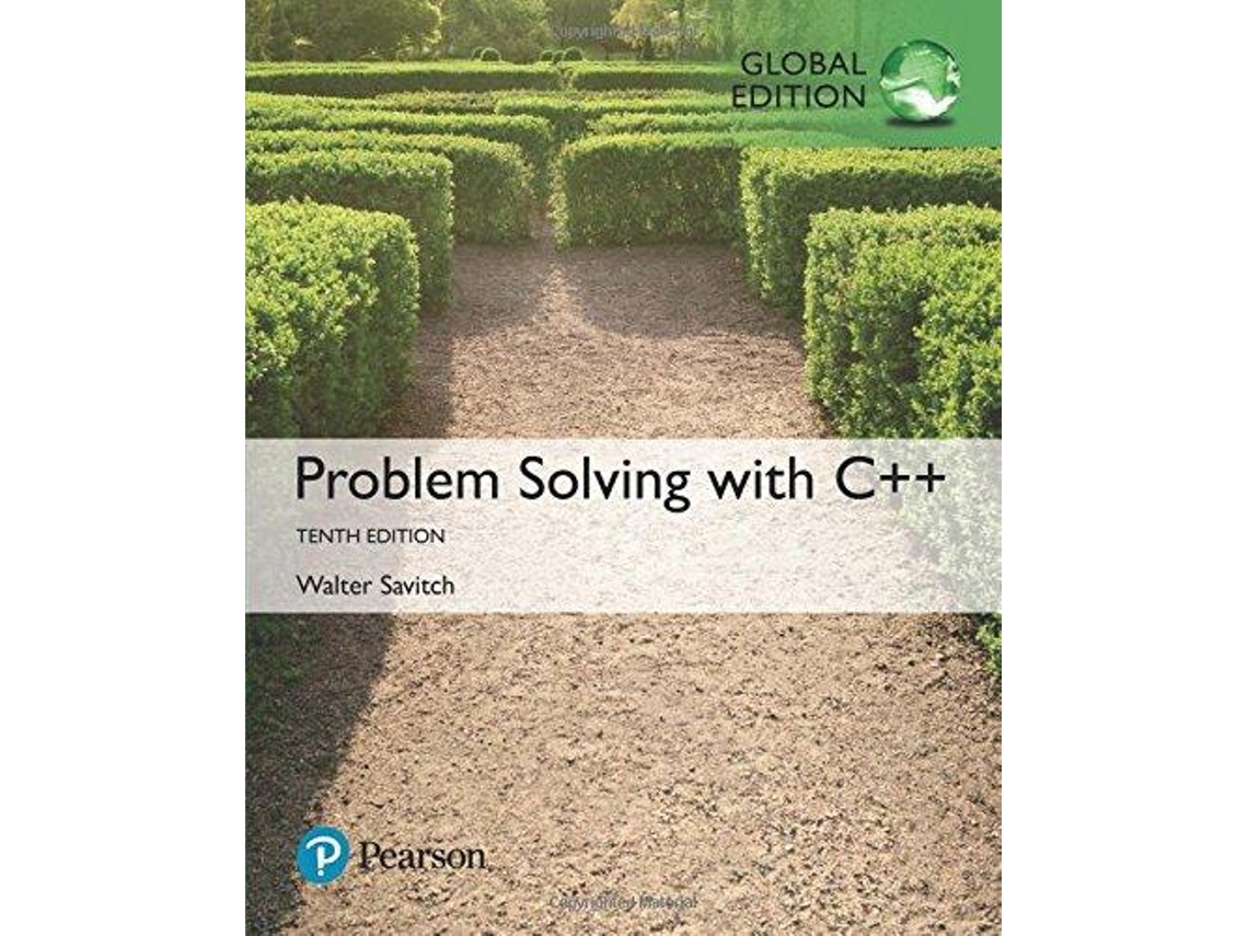 Livro Problem Solving with C, Global Edition de Walter Savitch (Inglês)