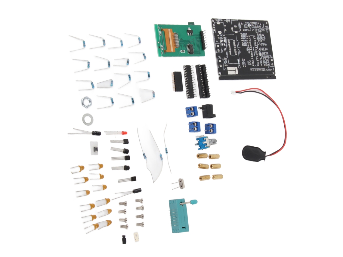 Kit Diy Tester De Transistor Esr Volt Frecuencia Com Tela Colorida Dc 6.8-12v