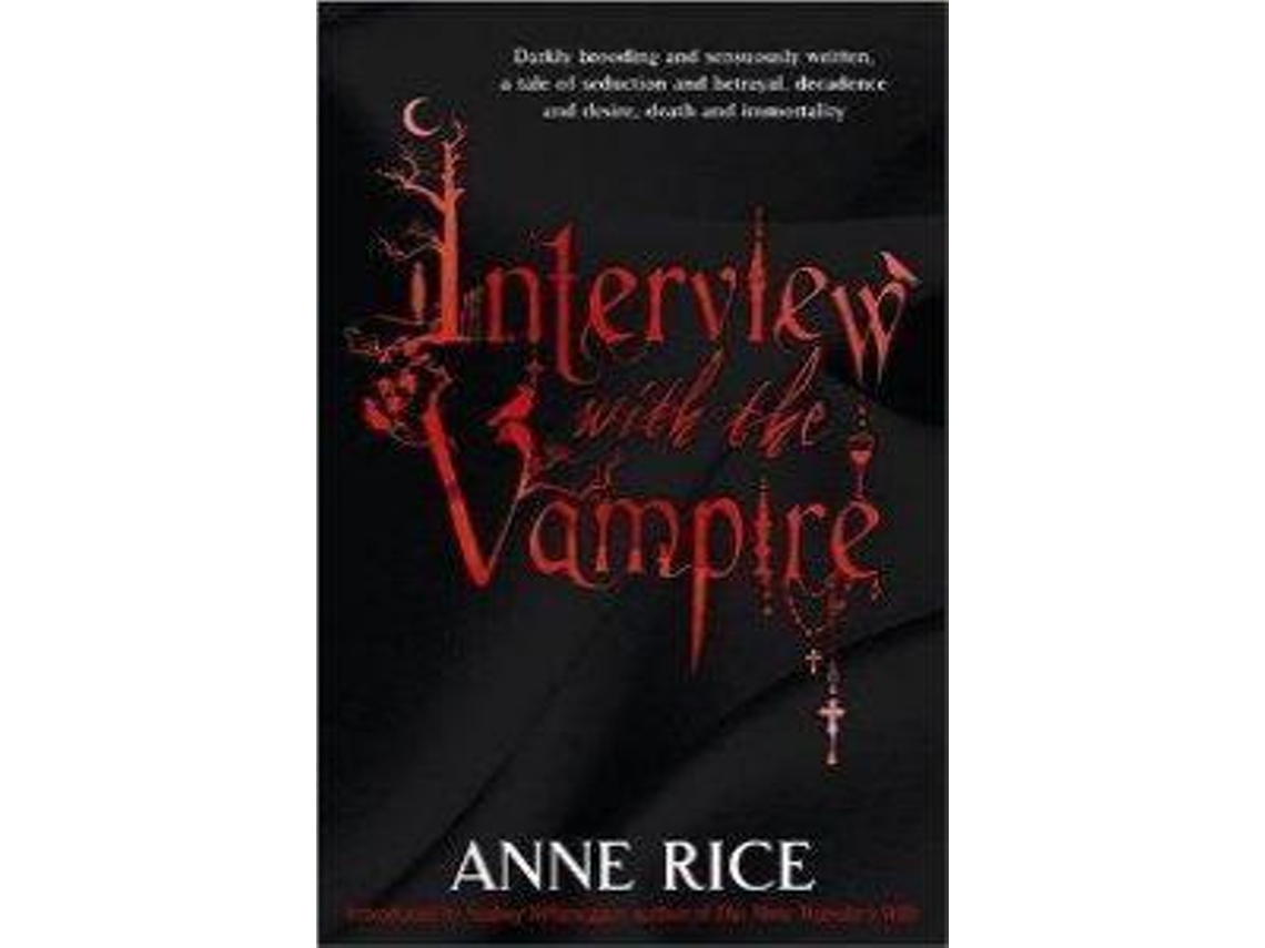 Livro Interview with the Vampire de Anne Rice (Inglês)