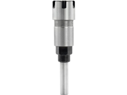 Extensor de tupia de aço mola de 8 mm com haste ER16 para corte, fresagem e gravação em madeira.