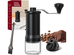 Moedor De Café Manual Com Moagem Ajustável, Adequado Para Máquinas Expresso E Cafeteiras Prensa Francesa.