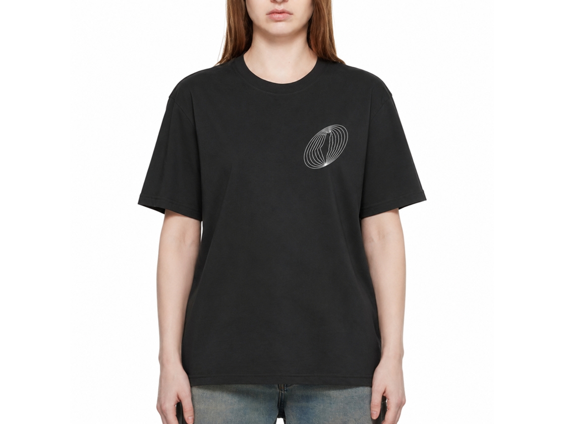 Rockinstone Palestine Radio Alhara T-shirt Black Unique Designer Style