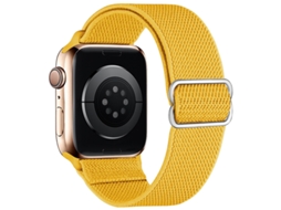 Bracelete Para Apple Watch 38/40/41/42mm Amarelo Gengibre Cuich