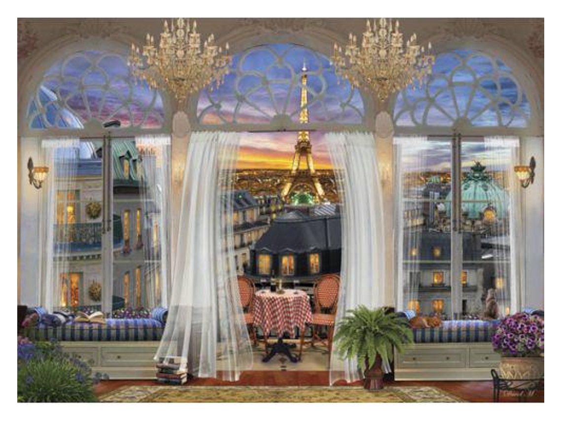 Puzzle Anatolian Terraço Parisiense de 1000 Peças