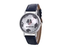 Relógio de quartzo unissex elegante e casual, ideal para presentear casais (azul royal)