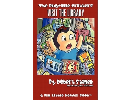 Livro Bugville Critters Visit The Library De Robert Stanek (inglês)