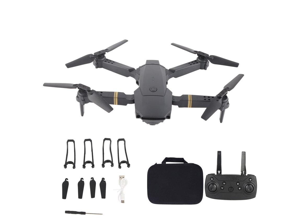 Drone Plegable Wifi Com Câmera Aérea Hd 4k, Altura Fixa, Quadrirrotor Rc, Kit De Controle Remoto