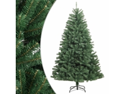 Vidaxl Árvore De Natal Artificial Articulada Com Suporte 180 Cm Verde