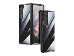 Capa Protetora Transparente Sulada À Prova De Choque Em Policarbonato Com Revestimento Anti-choque Para Samsung Galaxy Z Fold4.