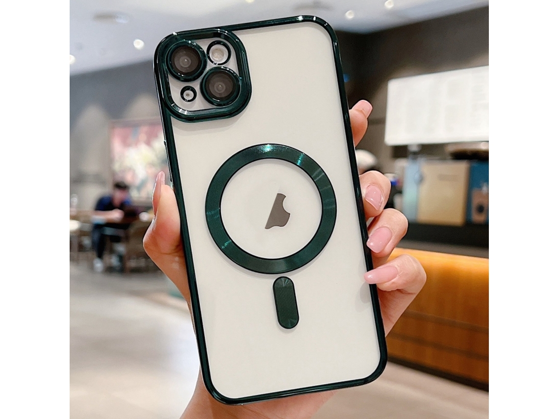Capa Para Iphone 13 - Revestimento Eletroplástico - Tecnologia Magsafe