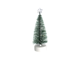 Conjunto de Enfeites de Natal Luzes Decorações Casa Cedro Luminoso - 3un