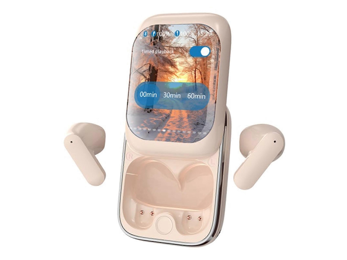 Fones De Ouvido Deslizantes Com Tela Colorida E Controle Por Toque Ly Ebike