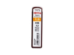 Minas Rotring Grafite 1 Mm Hb Estojo de 12 Minas