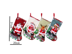 Meias De Natal, Sacolas De Presente De Natal, Enfeites De Meias De Natal, Decorações De Árvore De Natal, Sacolas Decorativas, Estilo 8 Yunzii