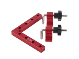 Ferramenta De Fixação Ângulo Retto 90° Clamp L Forma Apoio De Posicionamento Painel 140mm Carpintaria