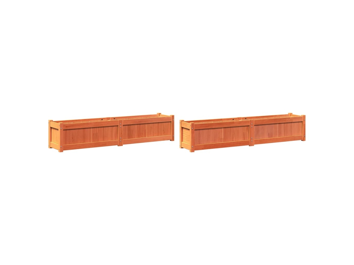 Garden Planter, Garden Planters Vidaxl Marrom Madeira De Pinho (n/a)