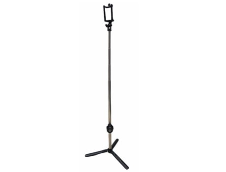Selfie Stick Tripé Videochamada Botão Obturador Sem CP Rede