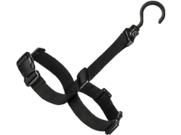 Ajustável Nylon Preto Pendurar Botas Pesca Meias Fácil Galhos Árvores Caminhões Acessório Prático Atividades GOKOCO
